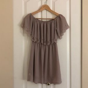 Off shoulder dress